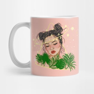 tropical girl Mug